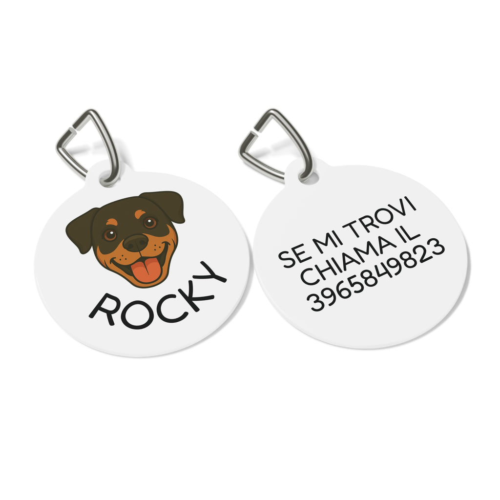 Targhetta personalizzata animale