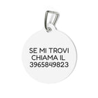 Targhetta personalizzata animale